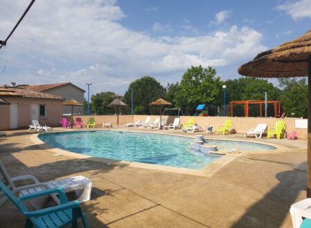 La piscine du camping